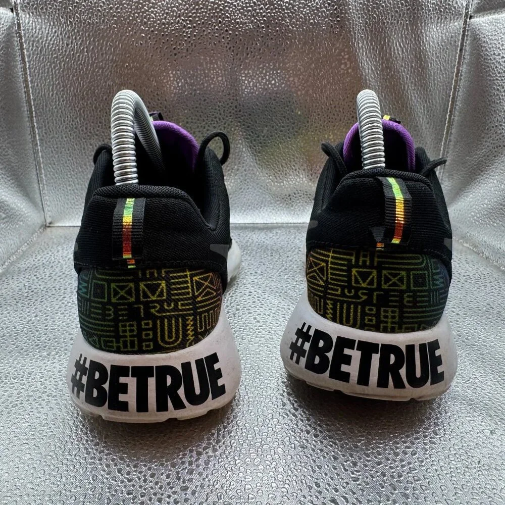 Size 4.5 Nike Roshe One QS‎ Be True Multicolor Mens Lace-U Sneakers 808715-006